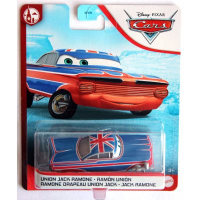 Disney Cars 1:55 UNION JACK RAMONE GKB10