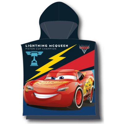 Disney Cars 3 - Badponcho Piston Cup 60x120 cm