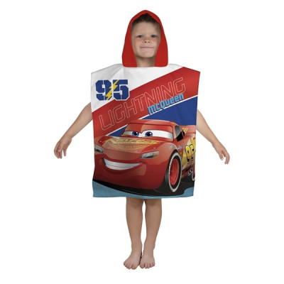 StorOchLiten Disney Cars, Badponcho 50x115 cm