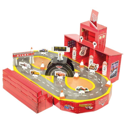 StorOchLiten DIsney Cars, Lekhus i papp