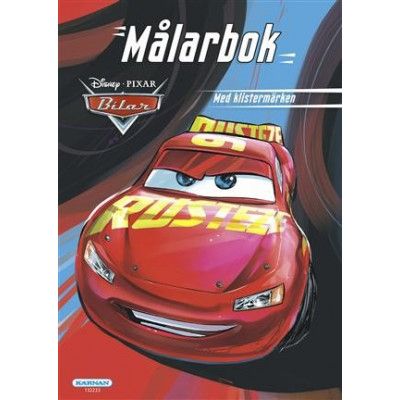 Disney Cars Målarbok 24 sidor