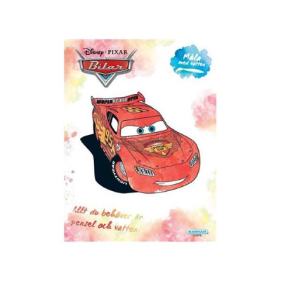 Egmont Kärnan Disney Cars, Målarbok - Måla med vatten
