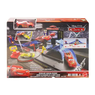 Disney Cars Piston Cup Stunting Speedway Bilbana - Disney Cars -  Leksaksaffären
