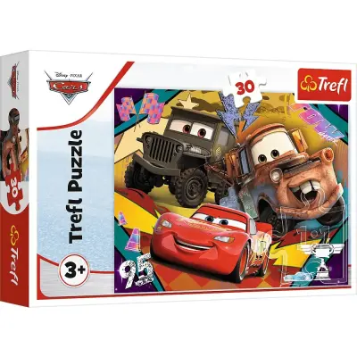 Disney Cars Pussel 30 bitar - Disney Cars -  Leksaksaffären