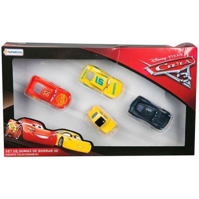 StorOchLiten Disney Cars, Suddgummi 4-pack