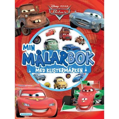 Egmont Kärnan Disney Cars, Min målarbok med klisermärken