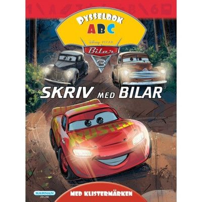 Egmont Kärnan Disney Cars, Skriv med Bilar Pysselbok ABC
