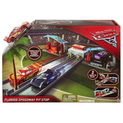 Mattel Disney Cars, Florida speedway pit stop