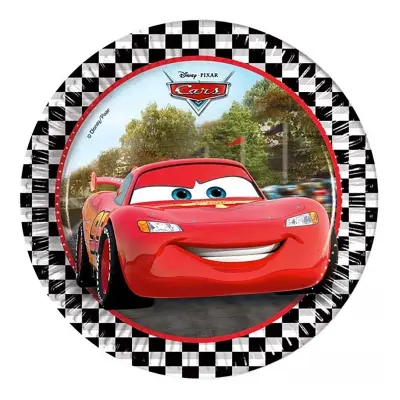 Pappersassietter Disney Bilar Formula - 8-pack