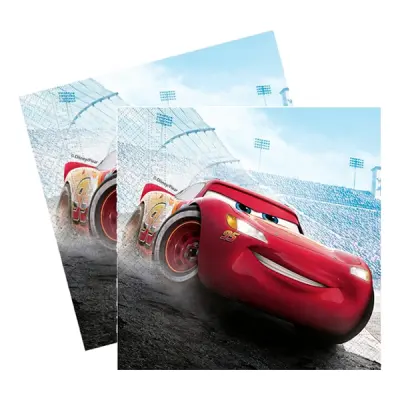 Servett Disney Bilar - 20-pack