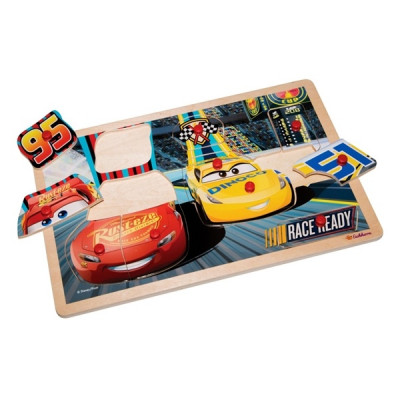 Simba Disney Cars 3, Knoppussel - Race Ready 10-bitar