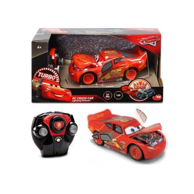 Simba Disney Cars, R/C Cars 3 - Blixten Crazy Crash