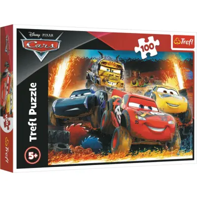 Trefl Disney Cars 3 Pussel 100 bitar 16358 - Disney Cars -  Leksaksaffären