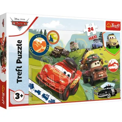 Trefl Disney Cars Maxi Pussel 24 bitar 14352 - Disney Cars -  Leksaksaffären
