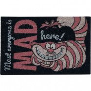Alice i Underlandet - Disney Dörrmatta - We're All Mad Here - för rosa/svart
