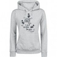 Alice i Underlandet - Disney Luvtröja - Cheshire Cat - I'm Not Crazy - S M - för Dam - gråmelerad