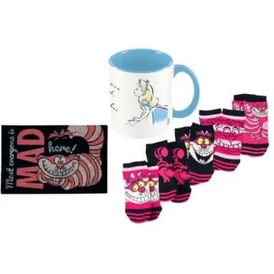 Alice i Underlandet - Disney Strumpor - Bundle - EU 35-38 EU 39-42 - för Dam - flerfärgad
