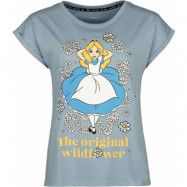 Alice i Underlandet - Disney T-shirt - The Original Wildflower - S XXL - för Dam - blå