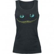 Alice i Underlandet - Disney Topp - Cheshire Cat - Smile - XS XL - för Dam - svart