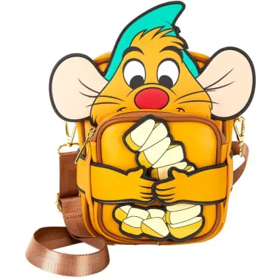 Askungen - Disney Handväska - Loungefly - Gus Crossbuddies (Cinderella 75th Anniversary) - för Dam - flerfärgad