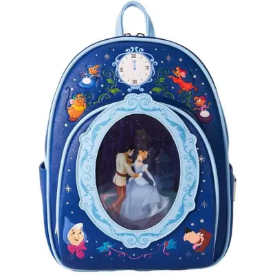 Askungen - Disney Miniryggsäckar - Loungefly - Cinderella 75th Anniversary - för Dam - flerfärgad