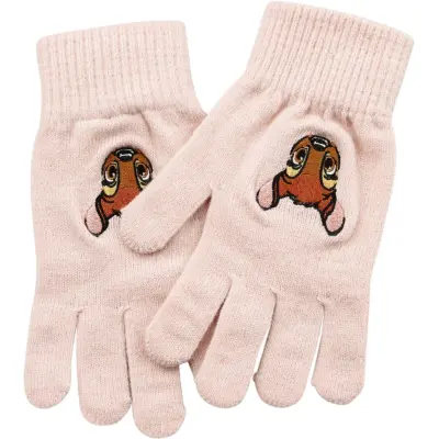 Bambi - Disney Vantar - Handskar med Bambi-tryck - för  rosa