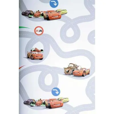 Cars - Cars Racing Spår Tapet