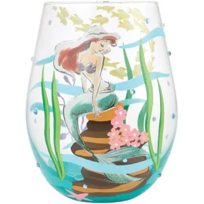 Den lilla sjöjungfrun - Disney Dricksglas - An Ocean of Dreams (Ariel) Stemless Glass by Lolita - för None - flerfärgad