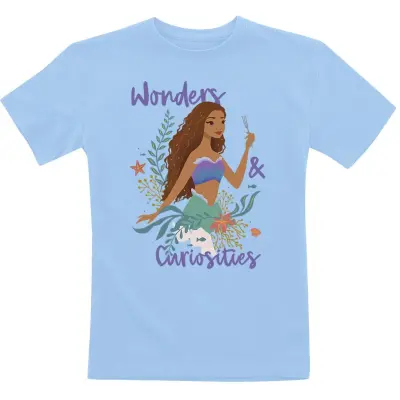Den lilla sjöjungfrun - Disney T-shirt - Wonders And Curiosities - 164 - för barn - blå