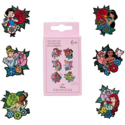 Disney - Anime Pin - Loungefly - Prinzessinnen Mystery Pins - Blind Box - för None - flerfärgad