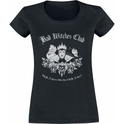 Disney - Anime T-shirt - Villains - Bad Witches Club - S XXL - för Dam - svart