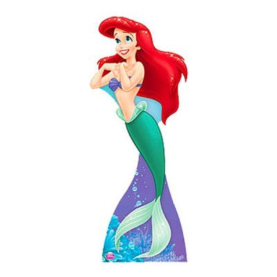 Disney Ariel Kartongfigur