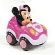 Disney Baby Bil med Pullback Mimmi Rosa bil - Disney -  Leksaksaffären