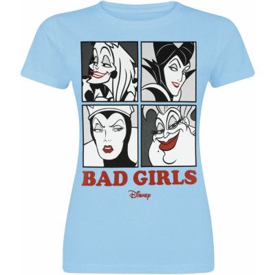 Disney Classics - Disney T-shirt - Bad Girls - S XL - för Dam - blå