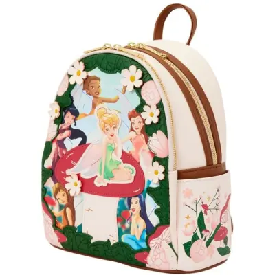 Disney - Disney Miniryggsäckar - Loungefly - Tinkerbell and Friends - för None - flerfärgad