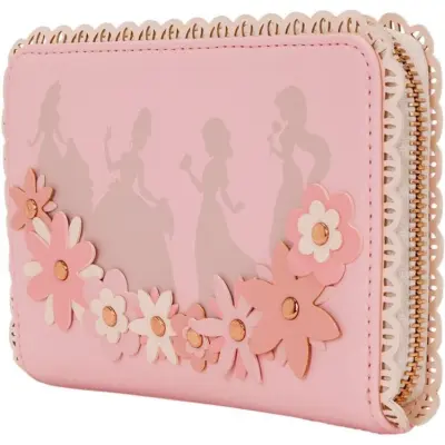 Disney - Disney Plånbok - Loungefly - Stained Glass Princesses - för  rosa/vit