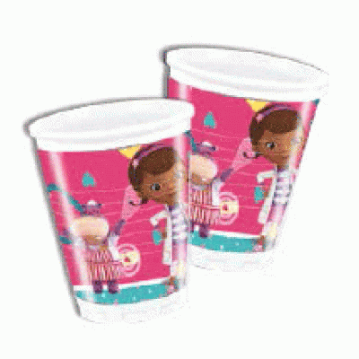 Decorata Disney Doc McStuffins, Mugg 200 ml 8 st
