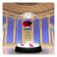 Disney Förtrollad Ros Lampa