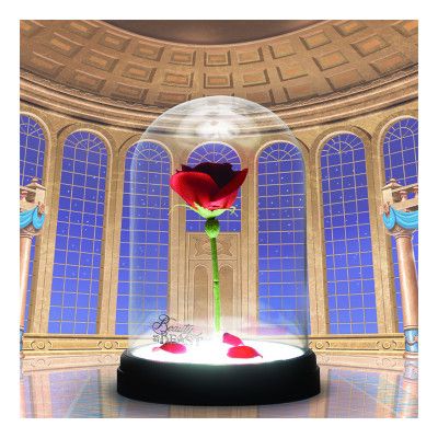 Disney Förtrollad Ros Lampa