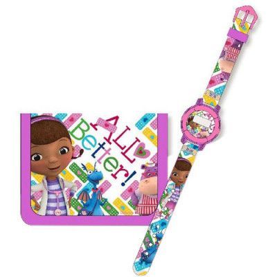 Disney, Klocka&Plånbok Doc McStuffin