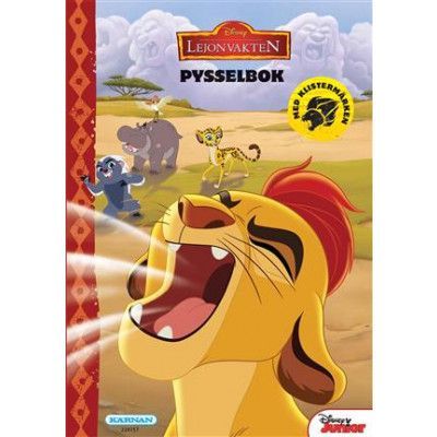 Egmont Kärnan Disney Lejonvakten, Pysselbok + klistermärken