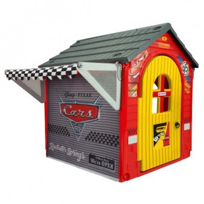 Disney - Lekgarage Cars 3 111 X 127 Cm Röd/Gul