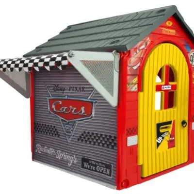 Disney - Lekgarage Cars 3 111 X 127 Cm Röd/Gul