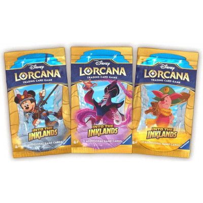 Disney Lorcana Into The Inklands Booster - Disney Lorcana -  Leksaksaffären
