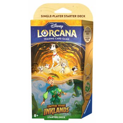 Disney Lorcana Into The Inklands Starter Deck Ruby&Sapphire - Disney Lorcana -  Leksaksaffären