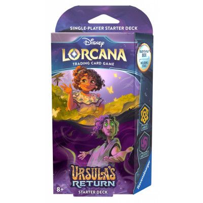 Disney Lorcana Ursula's Return Starter Deck Sapphire&Steel - Disney Lorcana -  Leksaksaffären