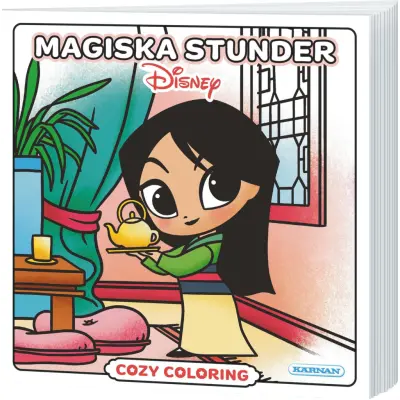 Disney Magiska Stunder Cozy Målarbok - Disney -  Leksaksaffären