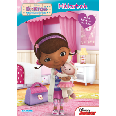 Egmont Kärnan Disney McStuffin, Målarbok med klistermärken