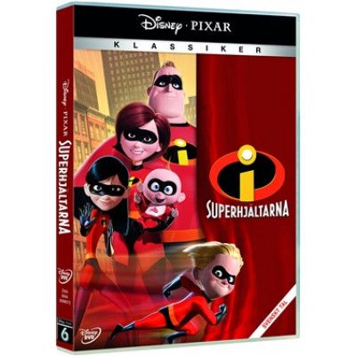 StorOchLiten Disney Pixar, Superhjältarna - Pixar-klassiker 6 DVD