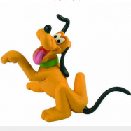 Disney Pluto figur från Musse Pigg